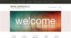 Desktop Screenshot of bethelsmithsfalls.com