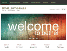 Tablet Screenshot of bethelsmithsfalls.com